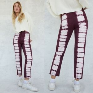 NWT Pacsun High Rise Straight Jeans in Raspberry 🤍 Size 26